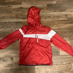Brooks red light weight running windbreaker